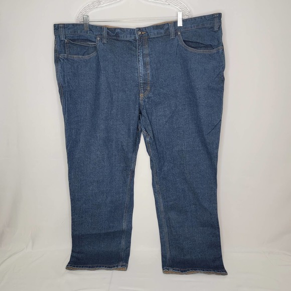 NWOT Duluth Trading Flex Ballroom Weekender Jeans Denim - 48x30 Trim Fit - Picture 1 of 8